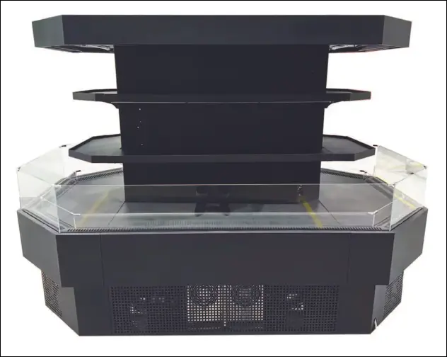 45-0002 Self Contained 79 Inch Deli Island