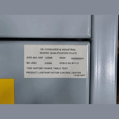 General Electric 5kV Vacuum Contactor Package