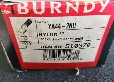 NEW BURNDY YA44-2NU