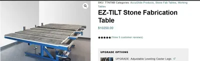 2016 EZ-TILT Fab Table Bridge Saws | STONE EQUIPMENT WAREHOUSE (3)