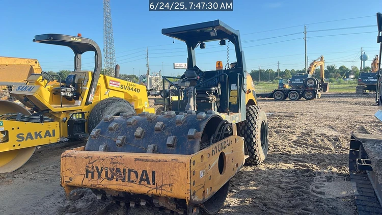 Used 2022 HYUNDAI HR70C Single Drum Rollers Texas US | National Equipment Dealers #1422900