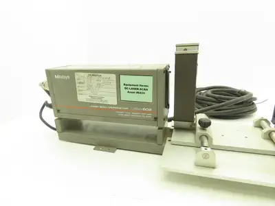 Mitutoyo LSM-602 Laser Scan Micrometer with Size Adapter