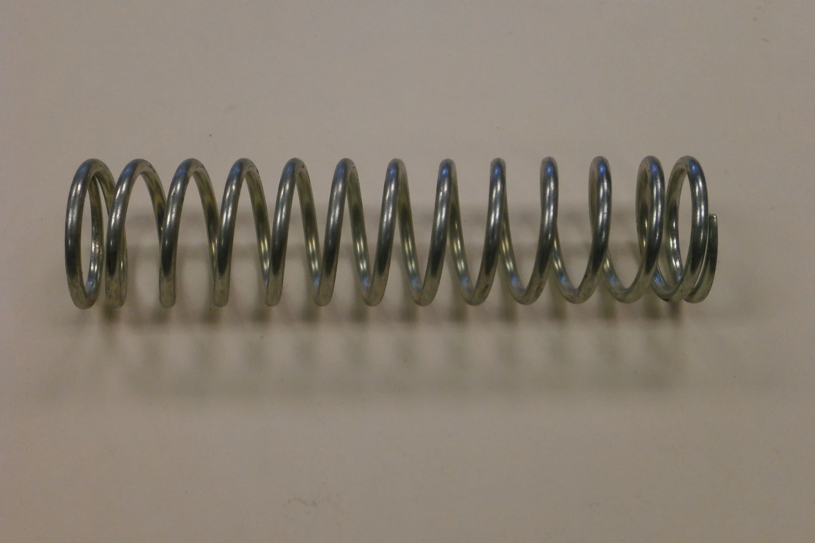 New 3.5 - 4" Silver Coiled Spring (Qty 2)