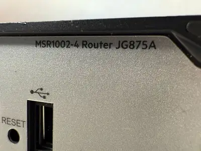 Hewlett Packard JG875A 4 PORT SWITCH BJNGA-BB0034 (6.2.5)