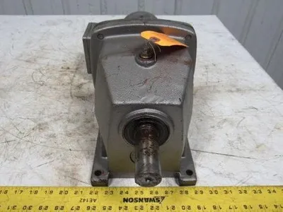 Nord Gear SK 2 23-71 S/4 Inline Foot Mount Gearmotor 179.50:1 Ratio 9RPM Out