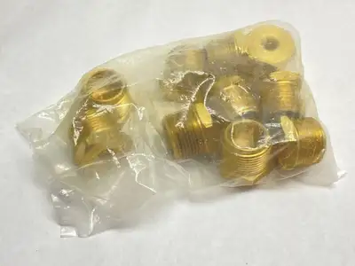 New | in-Stock Midland Industries Hex Bushing 1" Male NPTF x 1/4" Female NPTF LOT OF 10 Parts (Hydraulics and Pneumatics) Michigan US | Maverick Industrial Sales #1391071