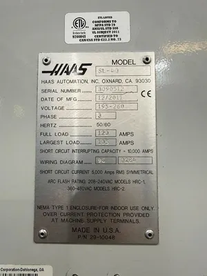 Used 2011 HAAS SL-40 CNC Lathes California US | MachineStation #1403920