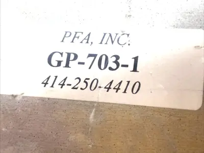 New | in-Stock PFA Waffled NBR Gripper Pad 6"x12" Aluminum Back Pads Michigan US | Maverick Industrial Sales #1401317
