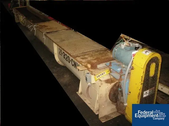 Used Unknown 13" X 16' CARBON STEEL SCREW CONVEYOR Screw Conveyors Ohio US | Federal Equipment Company #128306