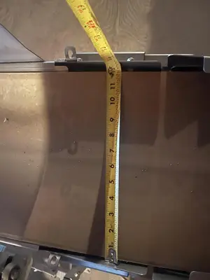 9ft Long Flat Belt Conveyor