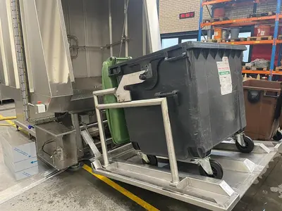 NEW WALTER METZ CONTAINER WASHING SYSTEM