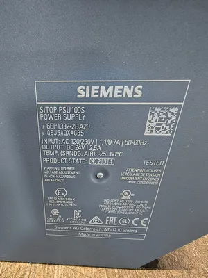 USED SIEMENS 6EP1332-2BA20