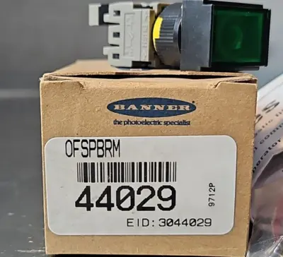 BANNER OFSPBRM PROXIMITY SWITCH. Loc5E25