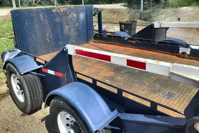 Used 2018 THE ADVANCED METALWORKING CO. INC EPT4-514WHD Flatbed Trailers Kentucky US | Proxy Equipment #1377778