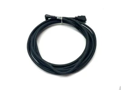 USED KEYENCE L-SHAPED CONNECTOR CAMERA CABLE 5M FOR HIGH SPEED CAMERA