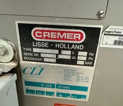 USED 1997 CREMER CF-1220