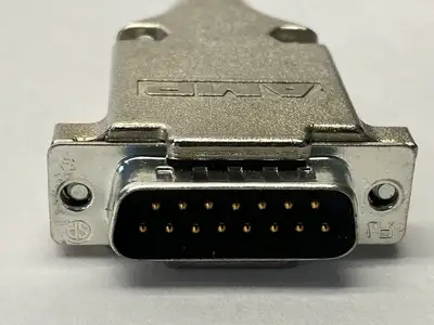 New | in-Stock TE CONNECTIVITY AMP D-SUB CONNECTOR 15-POSITION LOT OF 2 Connector Accessories Michigan US | Maverick Industrial Sales #1091112
