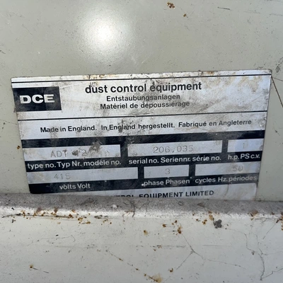 1.2 Sq. m DCE Dust Collector ADT 12