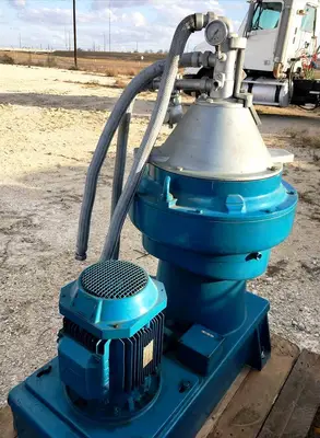 Alfa-Laval MFPX 307 TFD-21 oil purifier, 316SS.