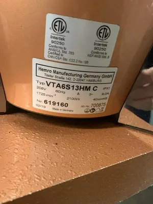 USED HEMRO MAHLKONIG VTA 6S13 HMC
