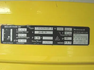 USED HONEYWELL FF-SB14E144-S2F-D
