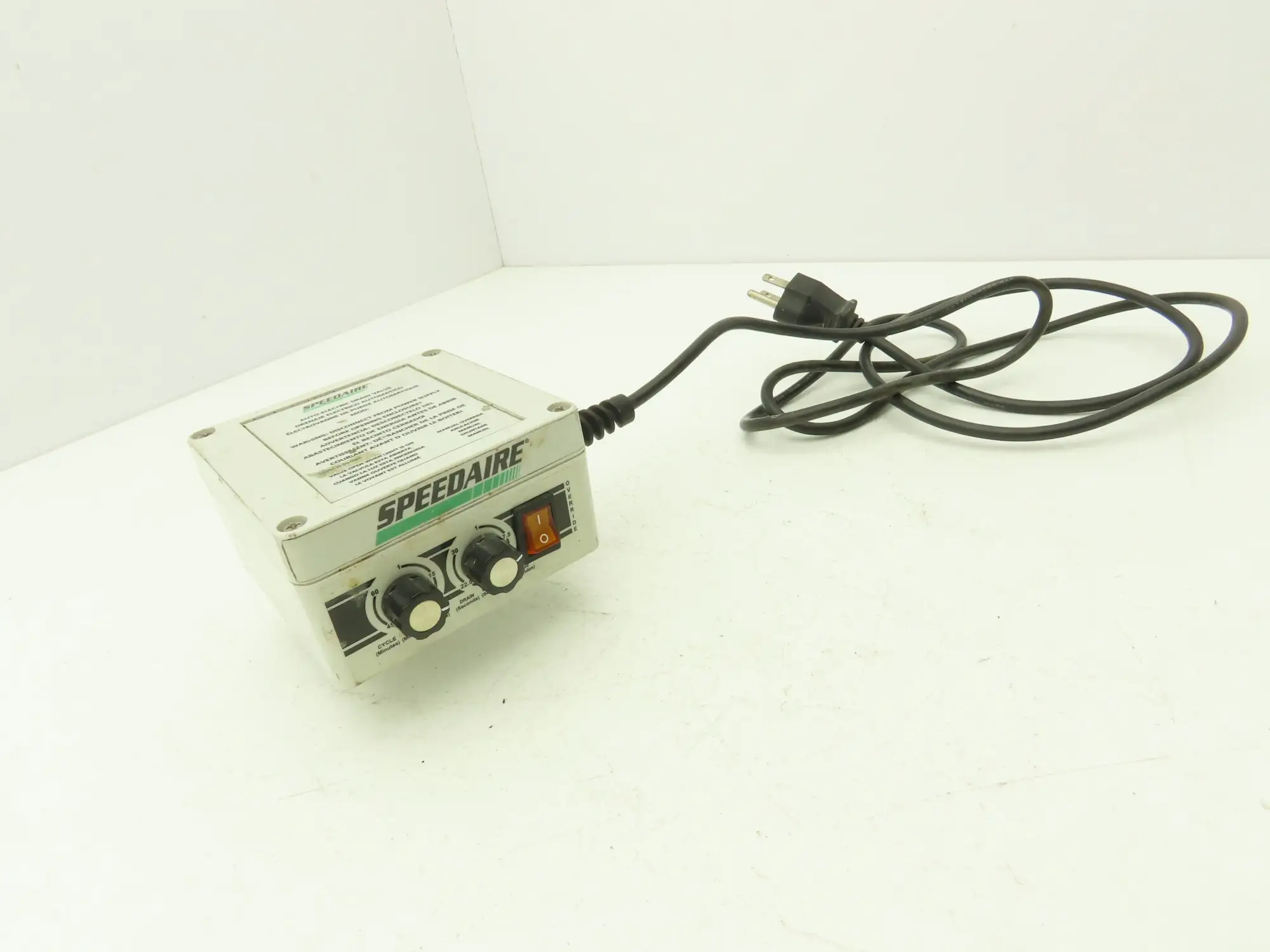 Speedaire 53DN43 Timed Electric Auto Drain Valve 1/4"NPT 115V