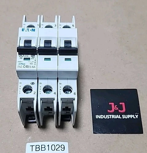 NEW Eaton FAZ-C40/3-NA