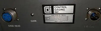 USED CONTROL GAGING 820