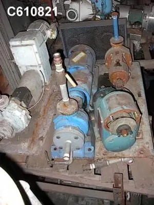 Pump, Centrif., 5 HP, S/st, 1-1/4" In/out, Size 1.5, Gould, #C610821