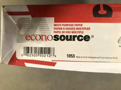 EconoSource 1053 8.5″ X 14″ Legal Printer Paper ; White -Ream of 500 Sheets