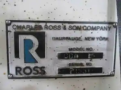USED ROSS CDA 15