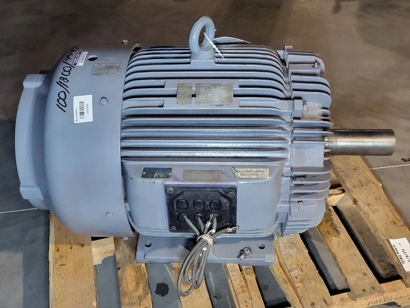 100 hp, 575 volts, Electric Motor