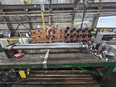 60” x .135” x 50,000 Lbs. Cincinnati/Herr-Voss Slitting Line  (Used)