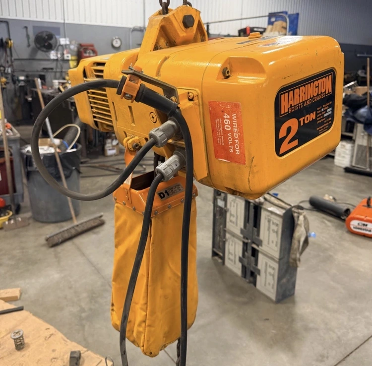 Used HARRINGTON (N)ER020L Hoists (All Types) Massachusetts US | ARC Equipment Corp #391478