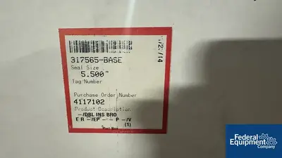 NEW FlowServe 5.5" FlowServe Duramatallic Mechanical Seal, PN 317565