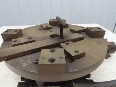 Air-Hydraulics 14" Pneumatic Rotary Index Table