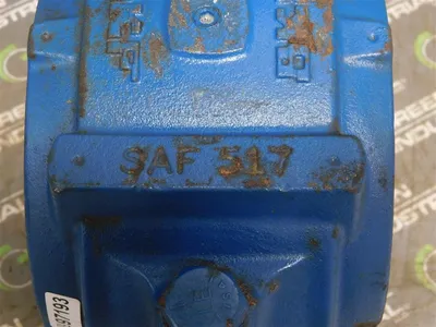 SFK SAF 517 Two Piece Split Pillow Block Housing 150mm Bearing Seat Dia. Used