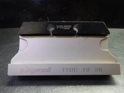 Ingersoll Indexable T-Clamp Tool Block TTBU 19-26 (LOC1346A)