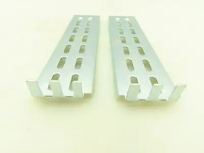 General Devices B308 Chassis Trak Telescoping Slides Vent Rak Set 7.25" Lot of 2