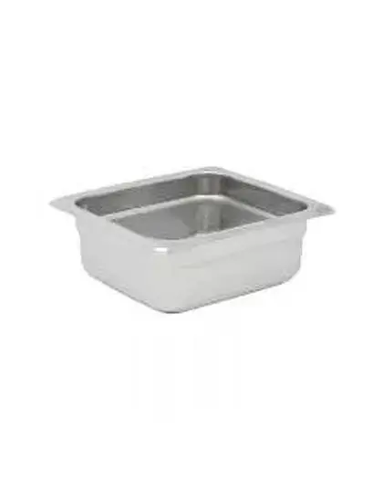1/6 Size 2.5" Depth Stainless Steel Steam Table Pan