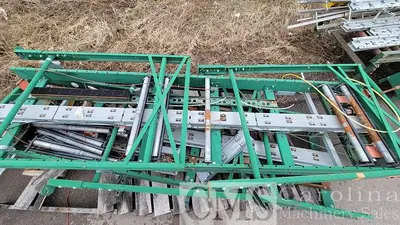 USED CUSTOM BUILT PALLET CONVEYOR LINE