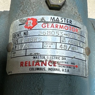 NEW Reliance Electric 368056-KQ