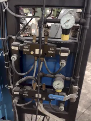 12" ITW WELDING AUTOMATION LATHE, WITH MILLER WELD CONTROLLER & MILLER XMT 304 SERIES ARC WELDER: YOBRO #24402