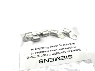 CAV00500171,DIN46234-6-16 | Siemens CAV00500171 Ring Cable Lug DIN46234-6-16 PKG OF 5 - New
