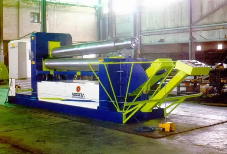 Used ARRIETA CCC 3100 X 20 MM Angle Bending Rolls | Apt International N.V #364999