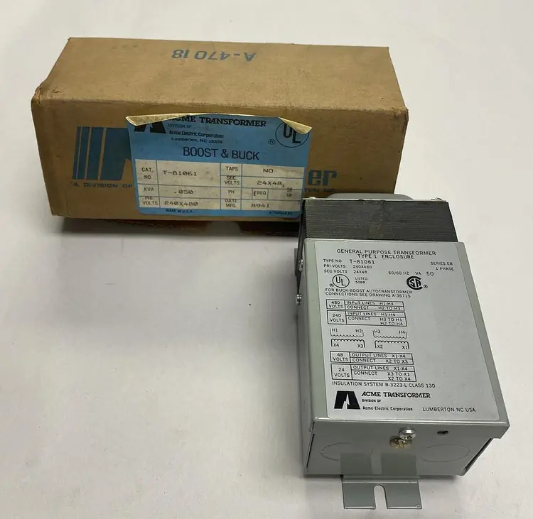 New | in-Stock ACME T-81061 Miscellaneous Equipment (Electrical & Power) | Surplus Asset Holdings #1188836