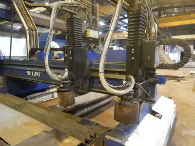 USED MESSER GRIESHEIM 21 000 X 3000 MM (2X PLASMA)