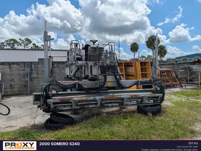 Used 2000 SOMERO S240 Asphalt Pavers Florida US | Proxy Equipment #1378474
