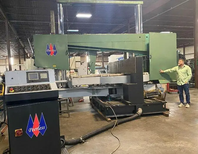 Used 2012 PERLESS SHB-6030LS Horizontal Band Saws Arkansas US | SMF MACHINE TOOLS #301382