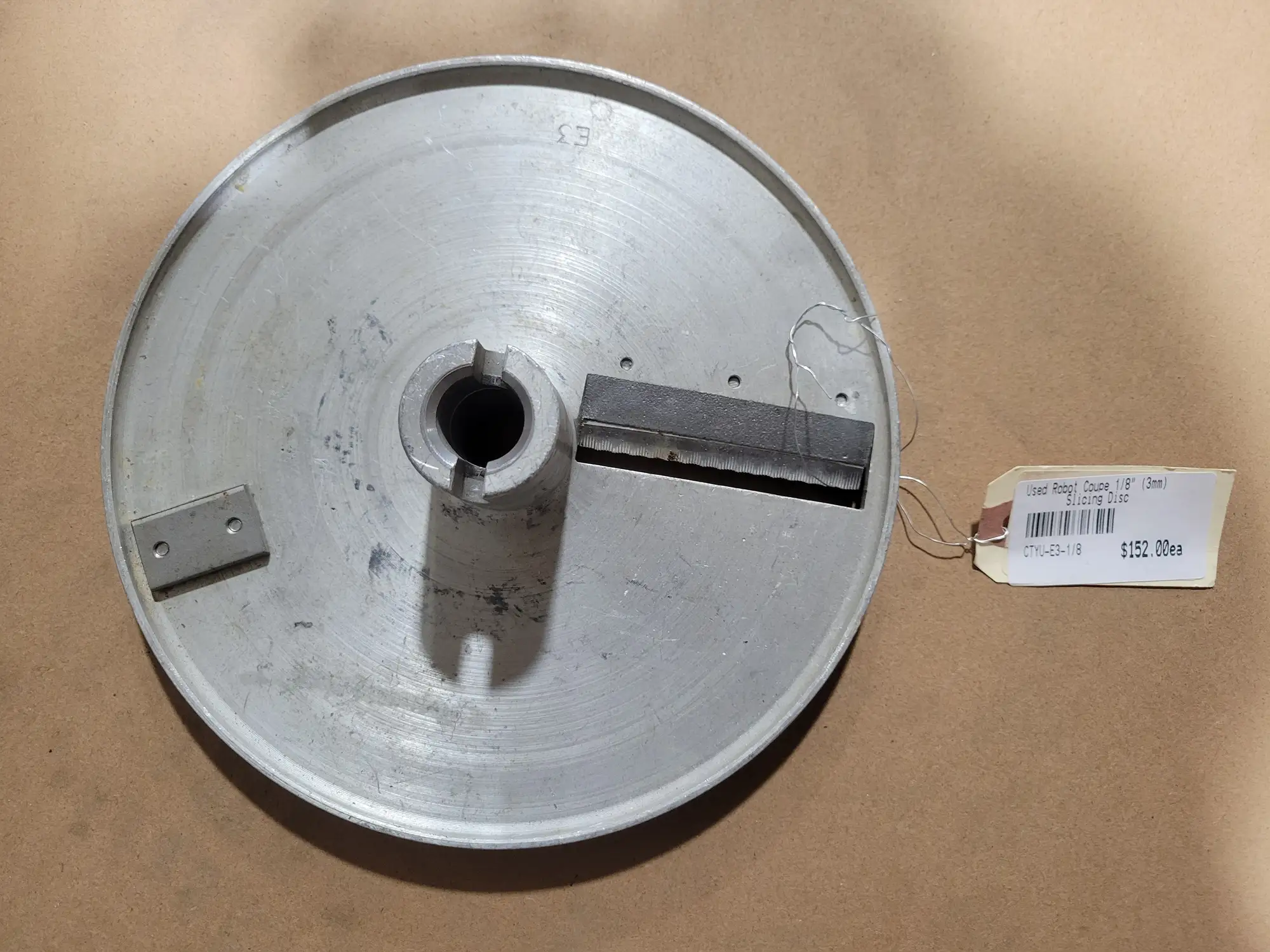 Used Robot Coupe 1/8" (3mm) Slicing Disc